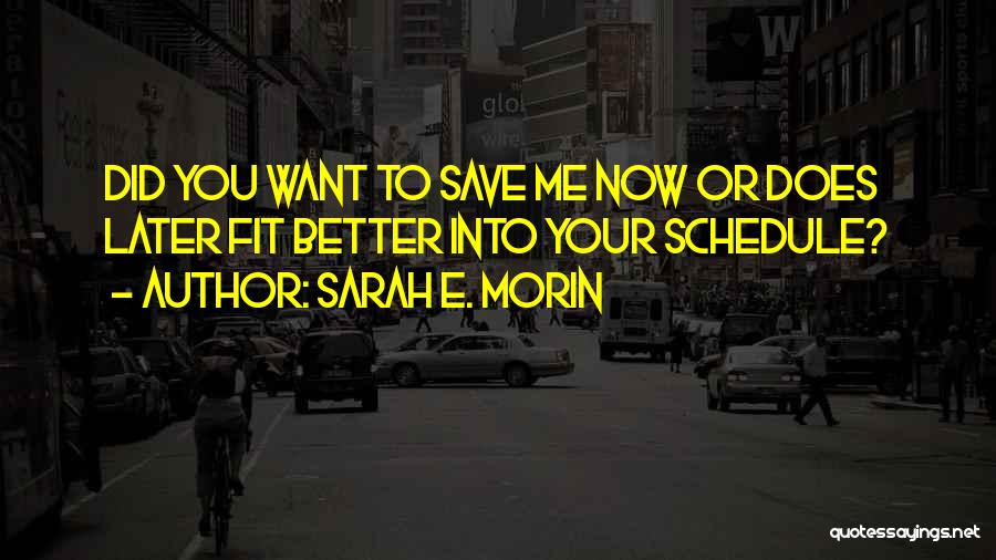 Sarah E. Morin Quotes 328283