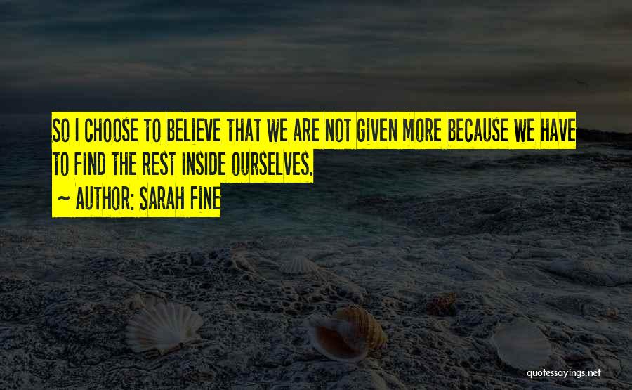 Sarah Fine Quotes 1022898