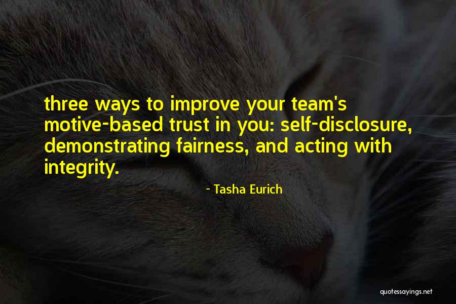 Sarah Fulton Quotes By Tasha Eurich Sarah Fulton Quotes By Tasha Eurich