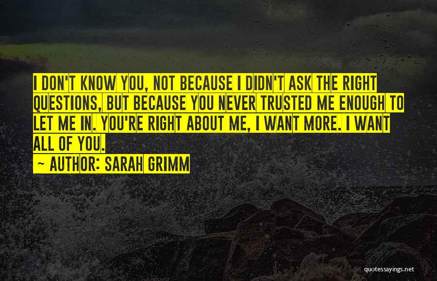 Sarah Grimm Quotes 2073478
