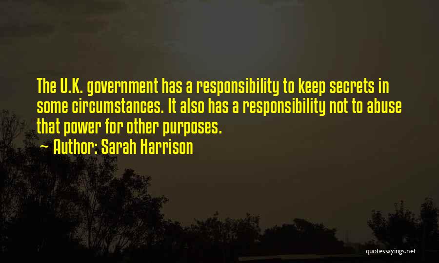 Sarah Harrison Quotes 921171