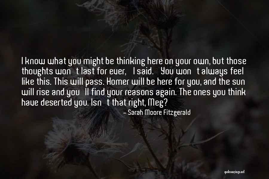 Sarah Moore Fitzgerald Quotes 451083