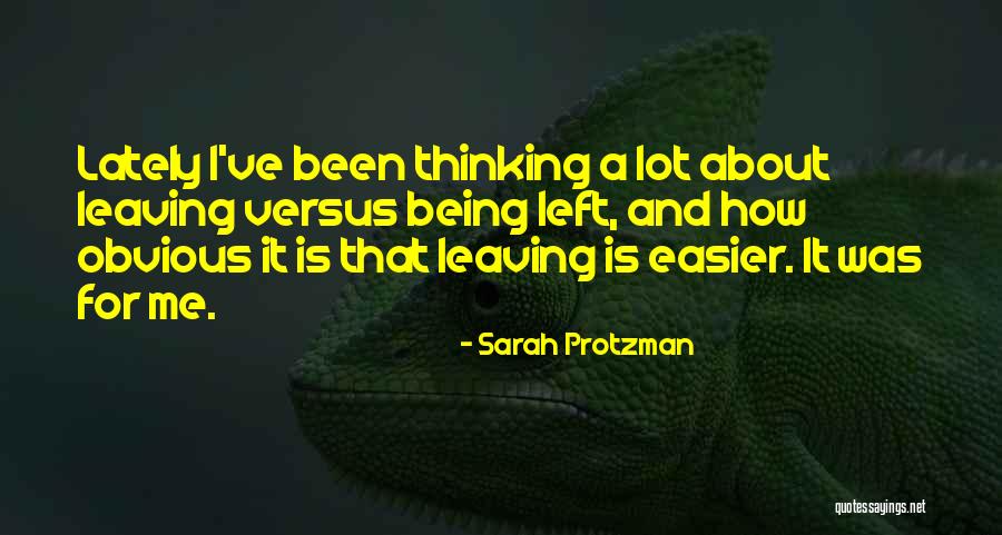 Sarah Protzman Quotes 403462