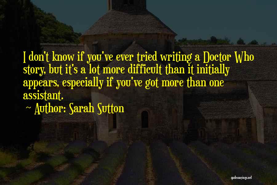 Sarah Sutton Quotes 1689943