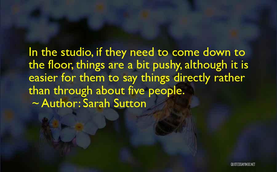 Sarah Sutton Quotes 346291