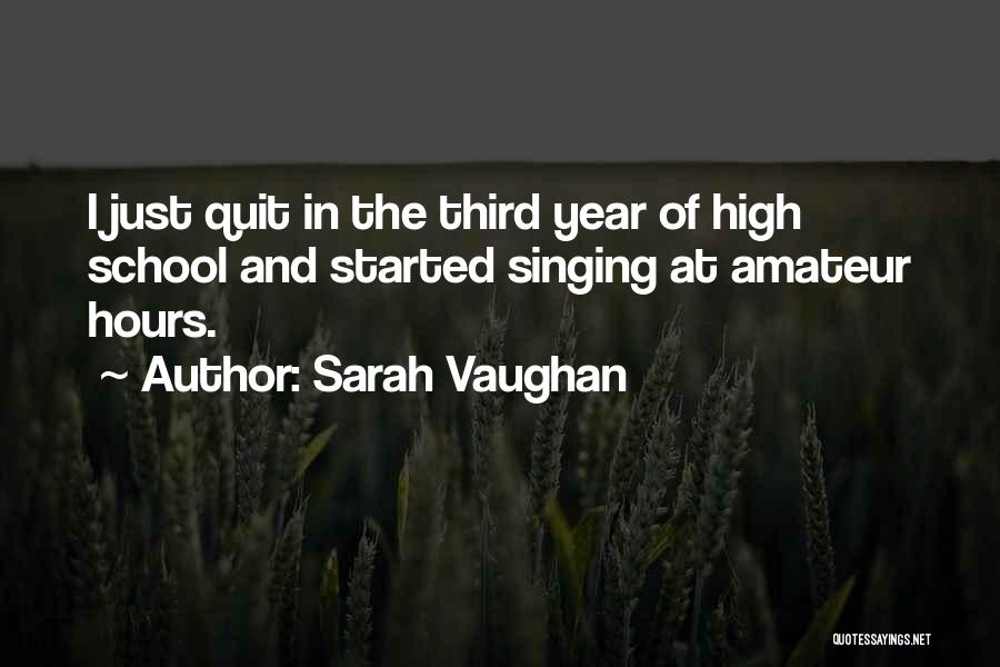 Sarah Vaughan Quotes 1864477