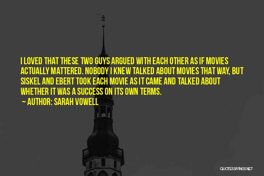 Sarah Vowell Quotes 1152108
