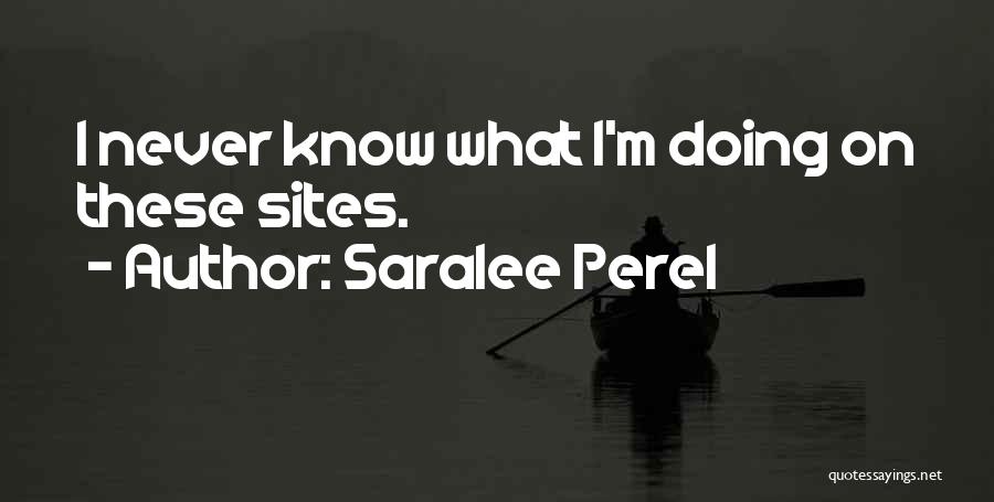 Saralee Perel Quotes 1354463