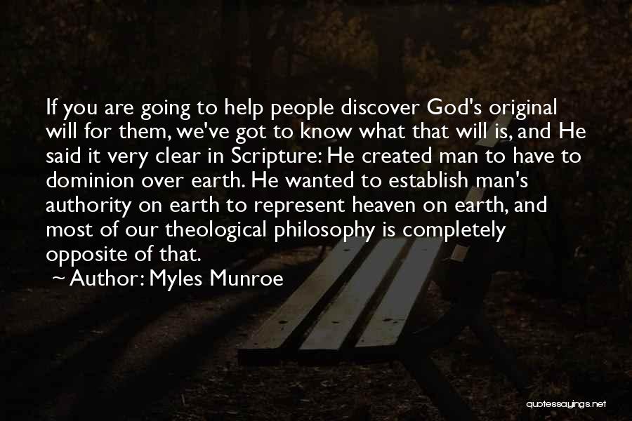 Saraneth Quotes By Myles Munroe