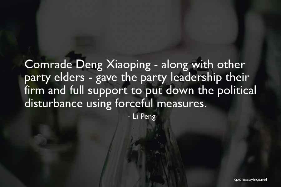 Sarath Fonseka Quotes By Li Peng Sarath Fonseka Quotes By Li Peng