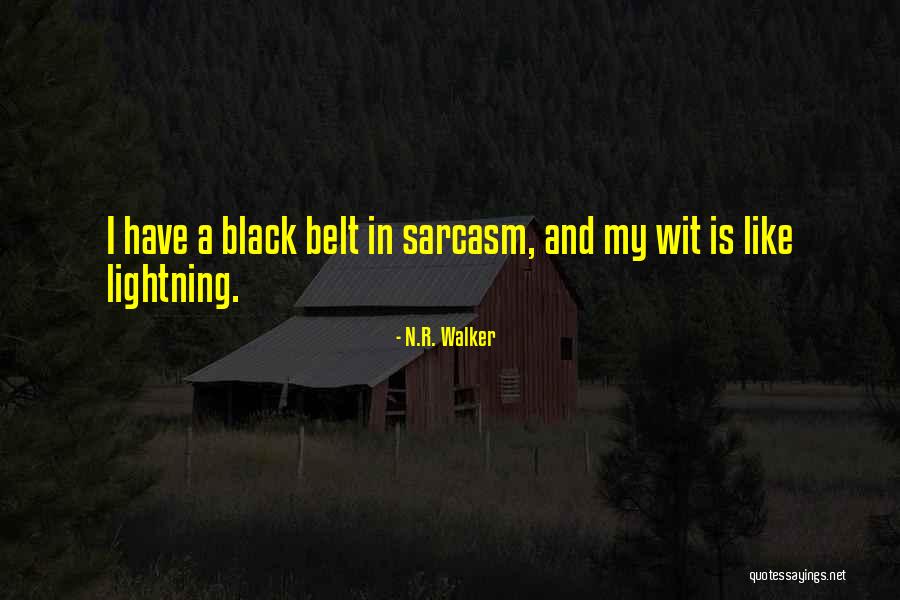 Sarcasm At Its Best Quotes By N.R. Walker