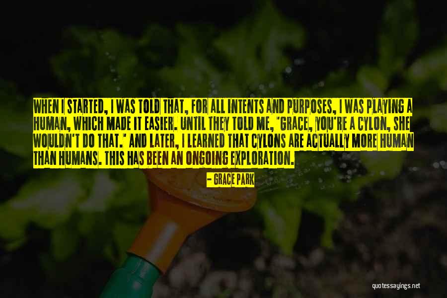 Sarcastic Cleverness Quotes By Grace Park Sarcastic Cleverness Quotes By Grace Park