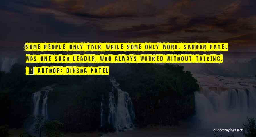 Sardar Quotes By Dinsha Patel