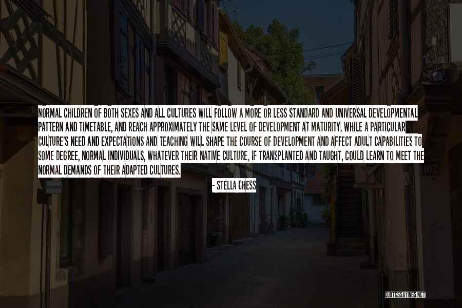 Sardellas Peoria Quotes By Stella Chess Sardellas Peoria Quotes By Stella Chess