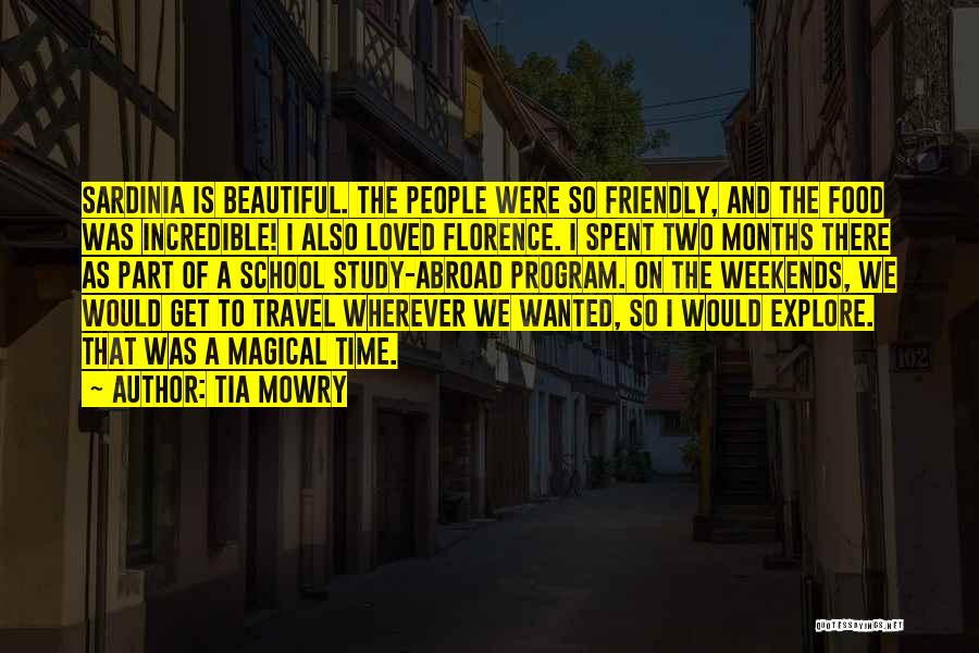 Sardinia Quotes By Tia Mowry