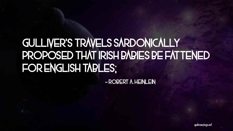 Sardonically Quotes By Robert A. Heinlein