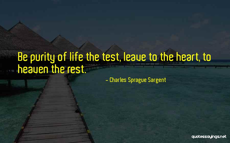 Sargent Quotes By Charles Sprague Sargent