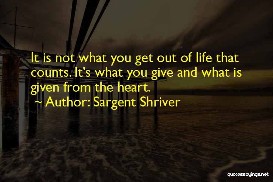 Sargent Quotes By Sargent Shriver