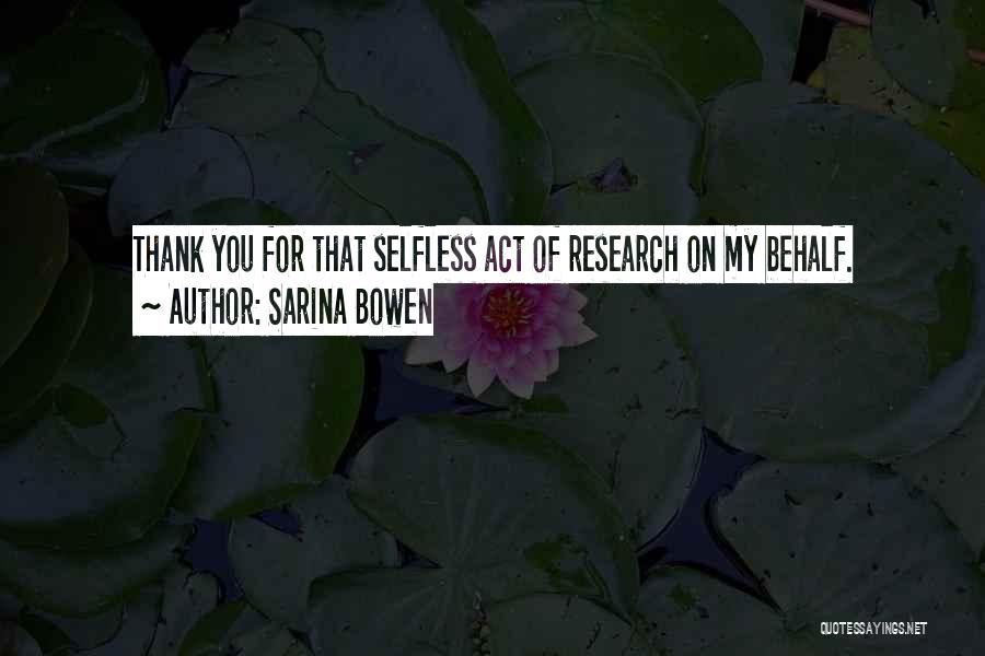 Sarina Bowen Quotes 1284676