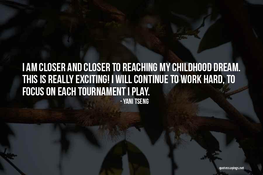 Sarjapur Quotes By Yani Tseng Sarjapur Quotes By Yani Tseng