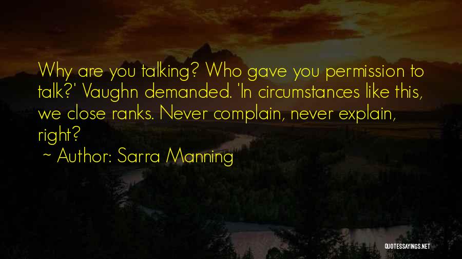 Sarra Manning Quotes 1207951