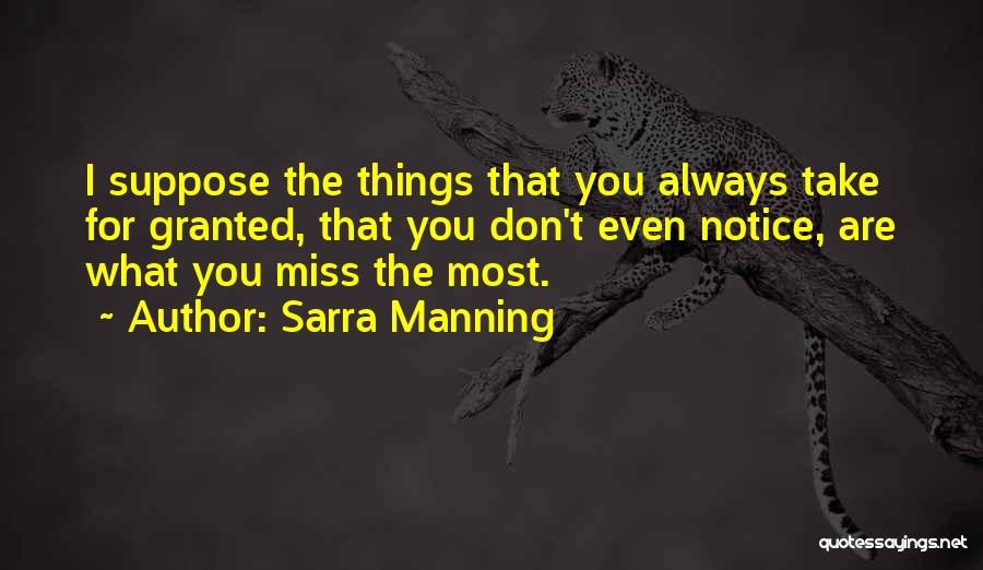 Sarra Manning Quotes 726569