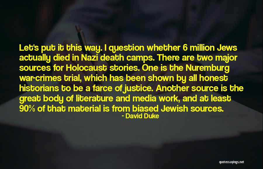Sarris Quotes By David Duke Sarris Quotes By David Duke