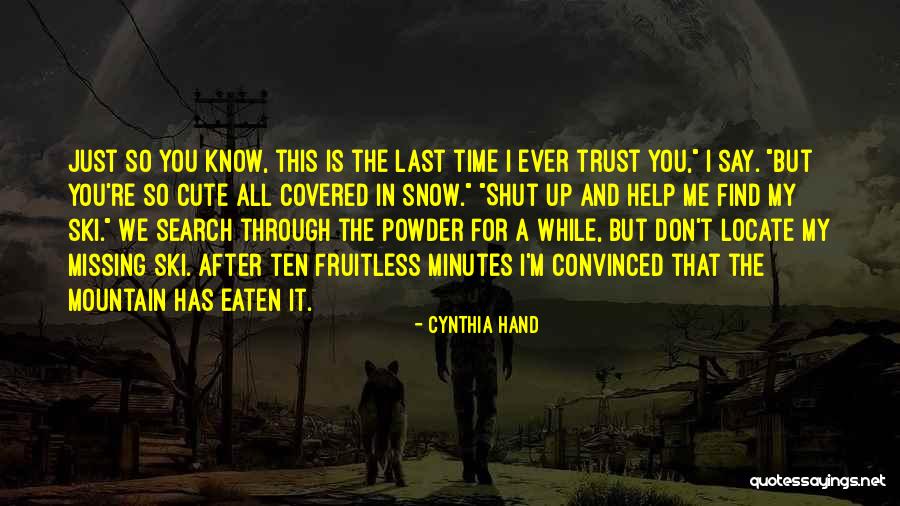 Sart Quotes By Cynthia Hand Sart Quotes By Cynthia Hand