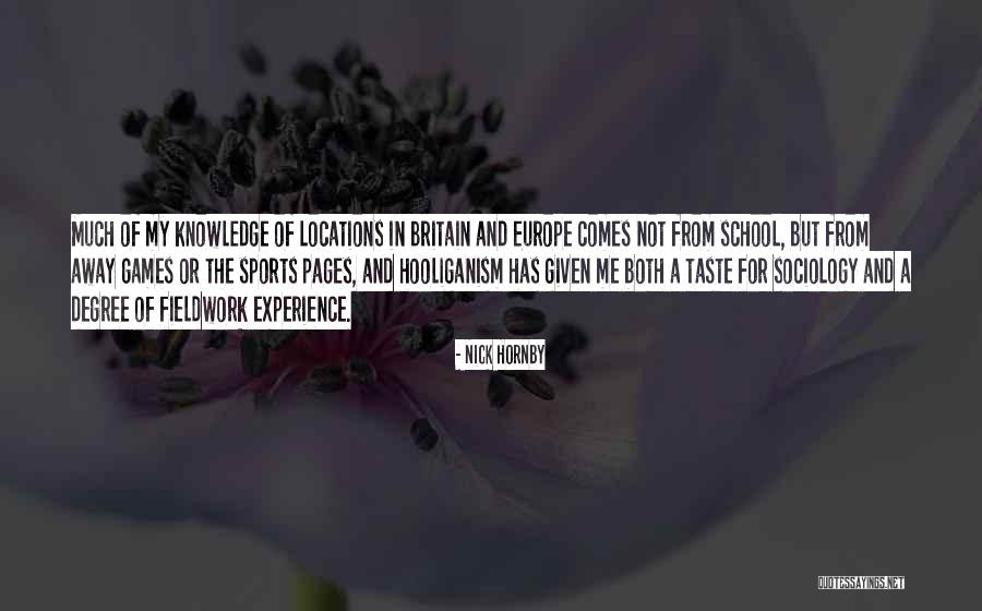 Sartan Quotes By Nick Hornby Sartan Quotes By Nick Hornby