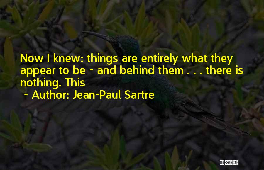 Sartre Quotes By Jean-Paul Sartre