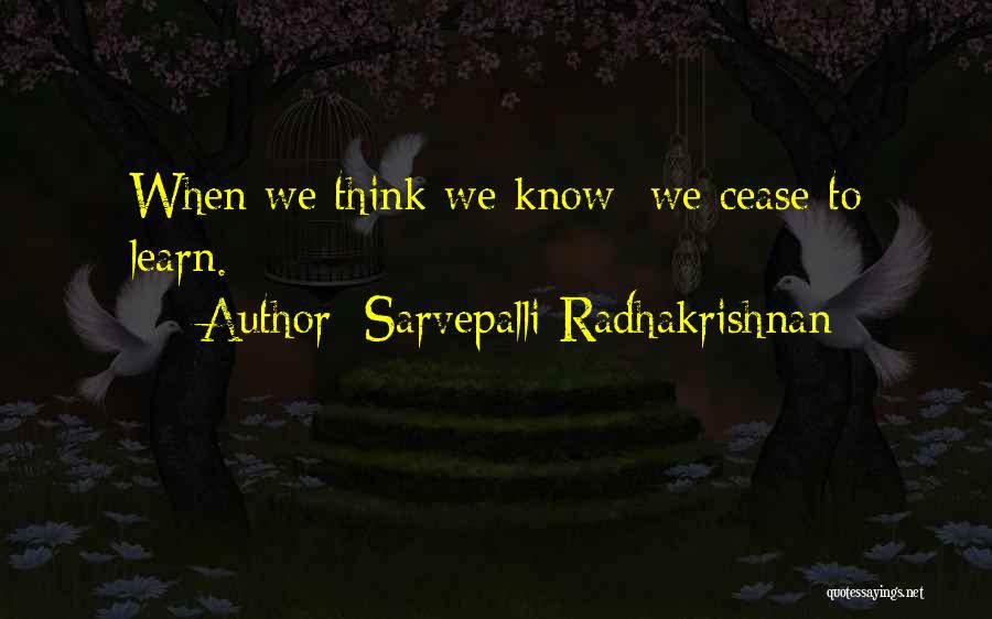 Sarvepalli Radhakrishnan Quotes 525235