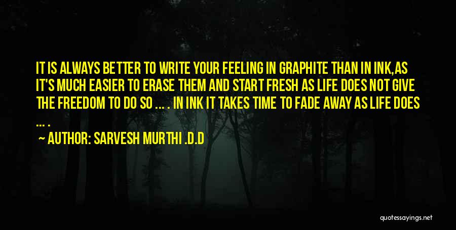 Sarvesh Murthi .D.D Quotes 1477916