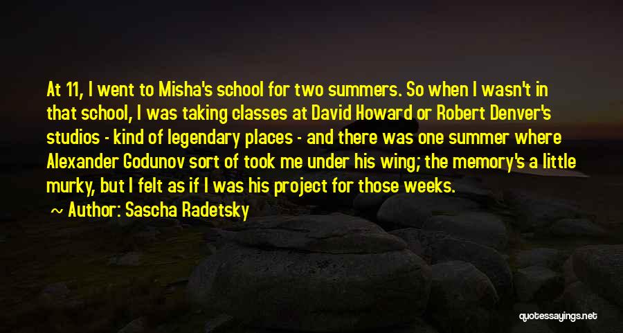 Sascha Radetsky Quotes 1108207