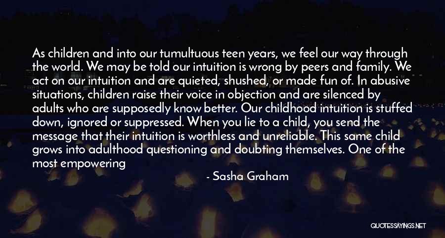 Sasha Graham Quotes 887576