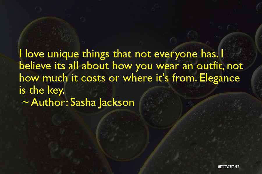 Sasha Jackson Quotes 971371