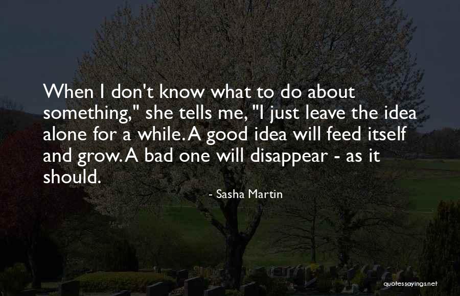 Sasha Martin Quotes 289703