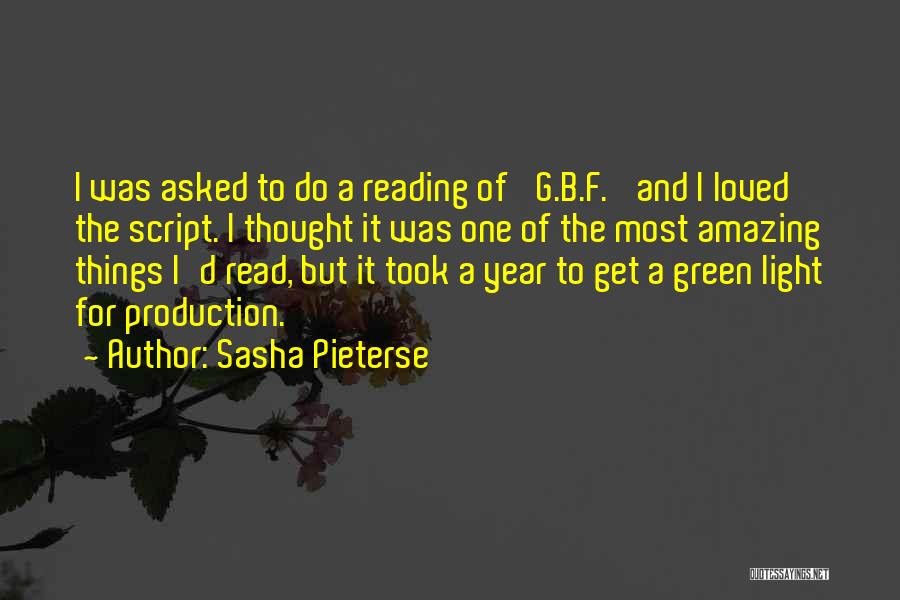 Sasha Pieterse Quotes 231591