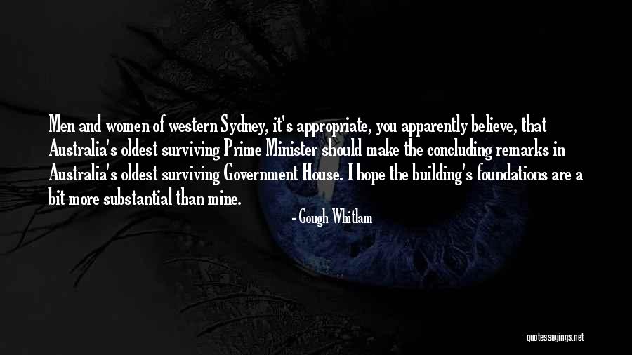 Sashys Montgomery Quotes By Gough Whitlam Sashys Montgomery Quotes By Gough Whitlam