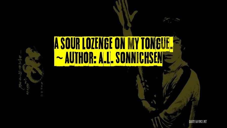 Sasseen Bail Quotes By A.L. Sonnichsen