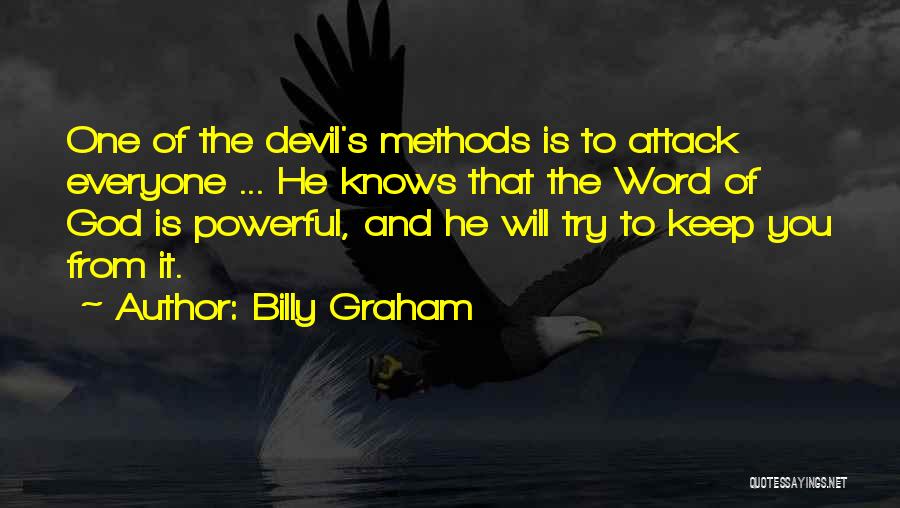 Satan And God Quotes By Billy Graham