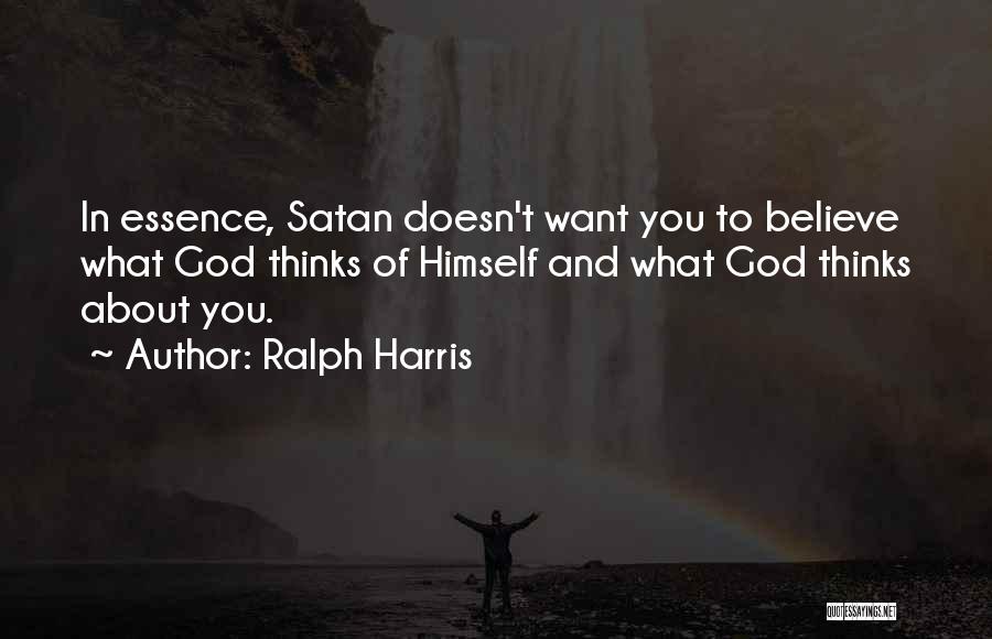 Satan And God Quotes By Ralph Harris