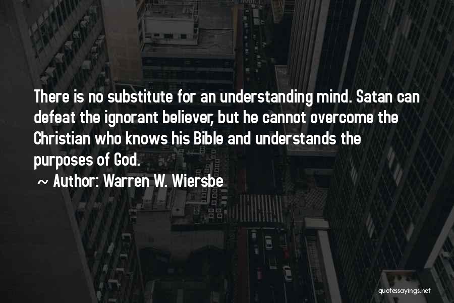 Satan From The Bible Quotes By Warren W. Wiersbe