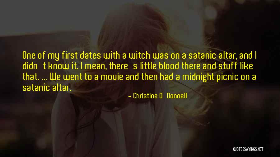 Satanic Movie Quotes By Christine O'Donnell Satanic Movie Quotes By Christine O'Donnell