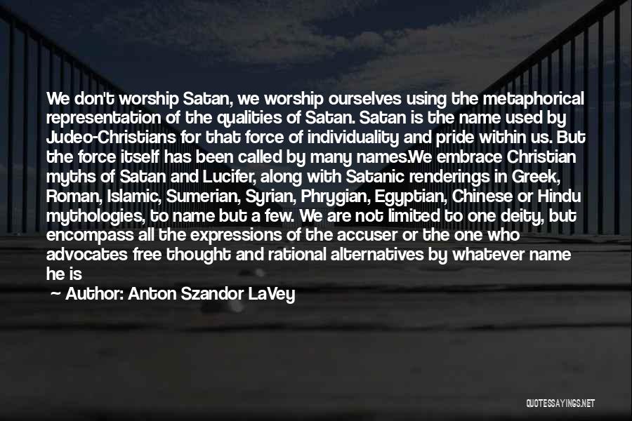 Satanic Quotes By Anton Szandor LaVey