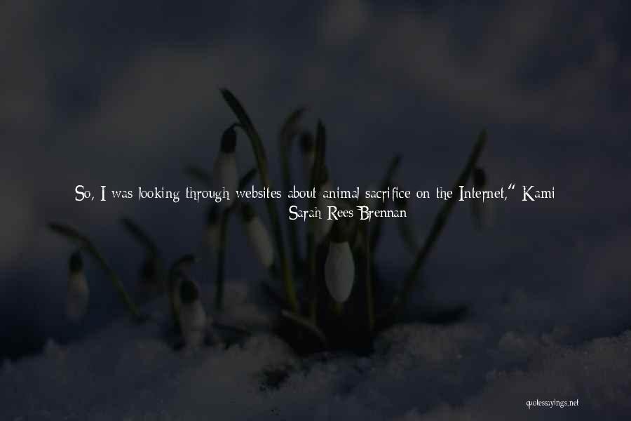 Satanic Rituals Quotes By Sarah Rees Brennan Satanic Rituals Quotes By Sarah Rees Brennan