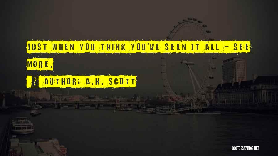 Satari Throws Quotes By A.H. Scott