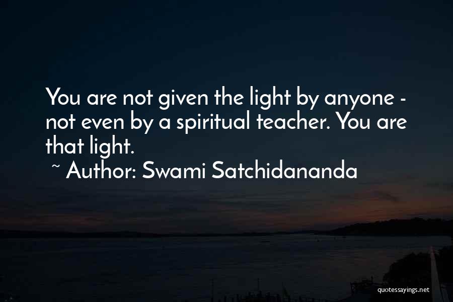 Satchidananda Quotes By Swami Satchidananda