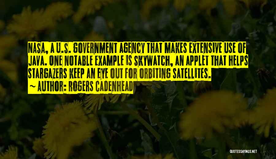 Satellites Quotes By Rogers Cadenhead