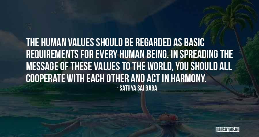 Sathya Sai Quotes By Sathya Sai Baba