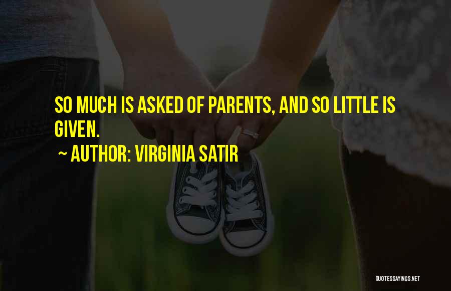 Satir Virginia Quotes By Virginia Satir